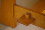 Nog een detail van de fauteuil. 
