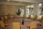 De Binnenhofzaal met uitzicht op ...